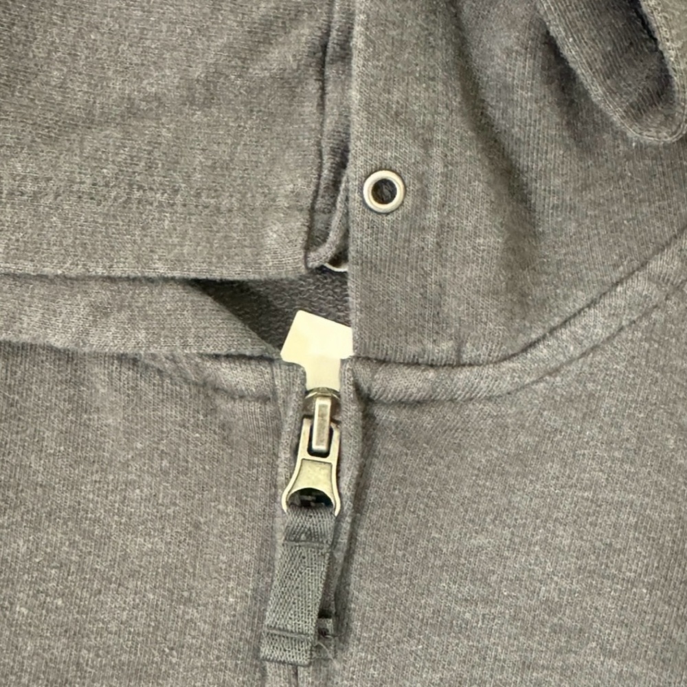 Cat & Jack Girls Dark Gray Full Zip Hoodie Sweatshirt Size M (8) NWT Hooded - Picture 3 of 3